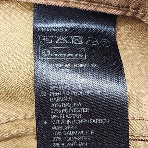 H&M Jeans Womens 8 Brown Low Rise Skinny Ankle Stretch Denim Casual Preppy - Picture 7 of 13